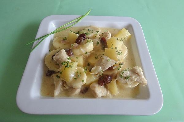 Sliced ​​curry with Apple and Banana