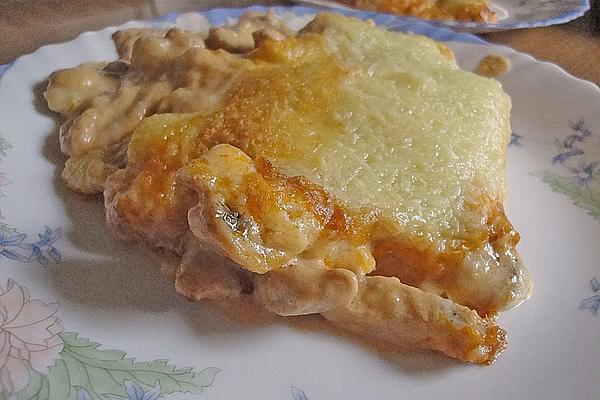 Sliced ​​meat Baked with Mashed Potatoes