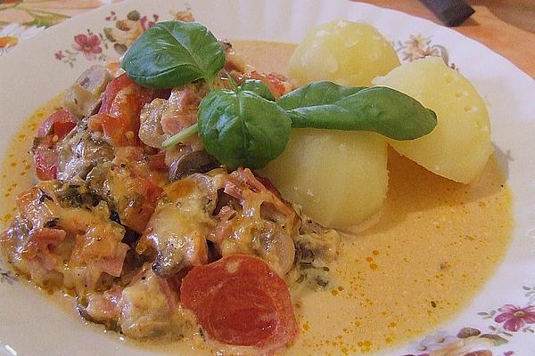 Sliced ​​meat in Clay Pot