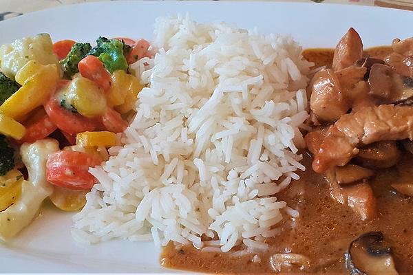 Sliced ​​meat with Mushrooms