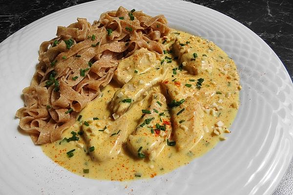 Sliced ​​meat with Orange and Mustard Sauce