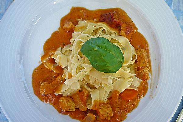 Sliced ​​turkey with Dried Tomatoes