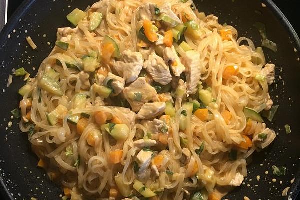 Sliced ​​turkey with Glass Noodles