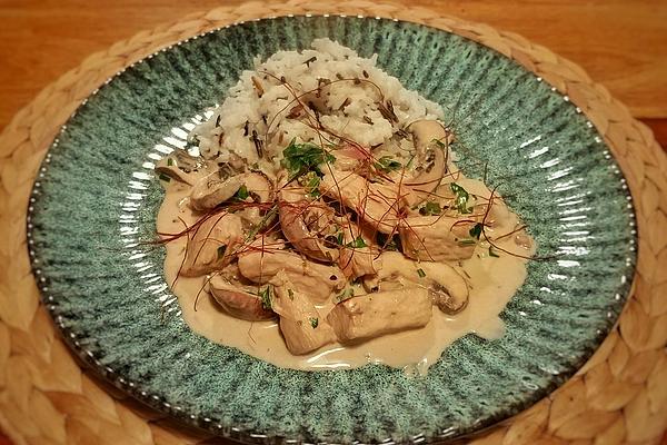 Sliced ​​turkey with Herbal Cream Cheese