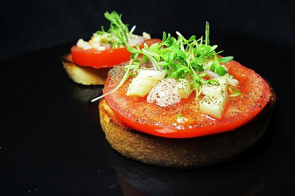 Slightly Different Bruschetta