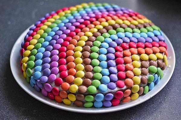 Smarties Cake