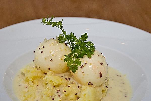 Smoked Mustard with Mashed Potatoes