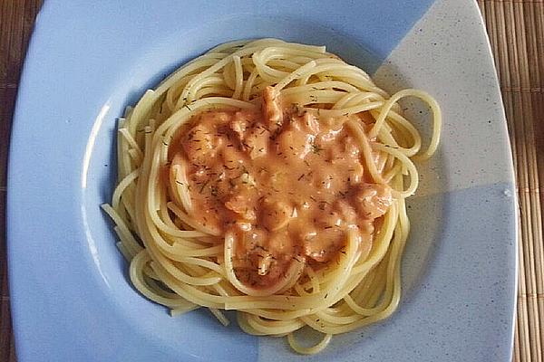 Smoked Salmon Sauce with Pasta