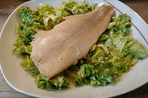 Smokey`s Endive Salad with Creamy Curry Sesame Sauce