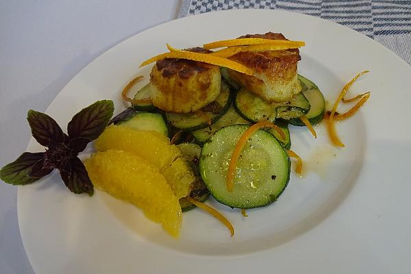 Smokeys Zucchini Vegetables with Scallops