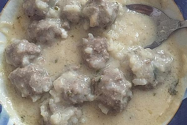 Sour Meatballs Soup