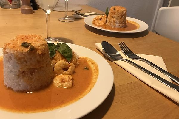 South Thai Curry with Prawns and Pineapple