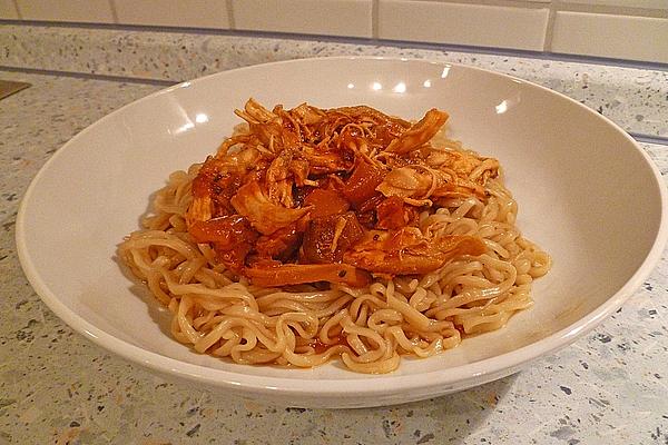 Soy Chicken with Peppers and Spring Onions