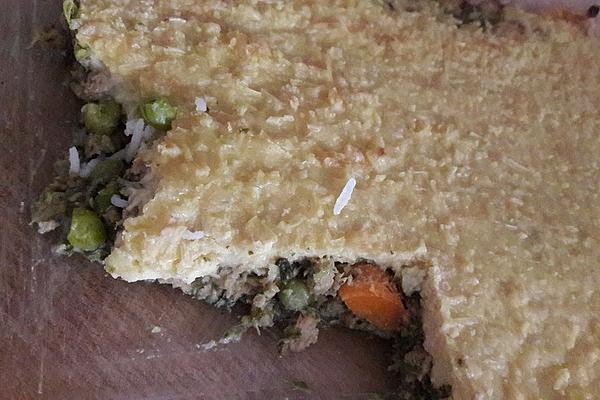 Soy Strips, Gratinated