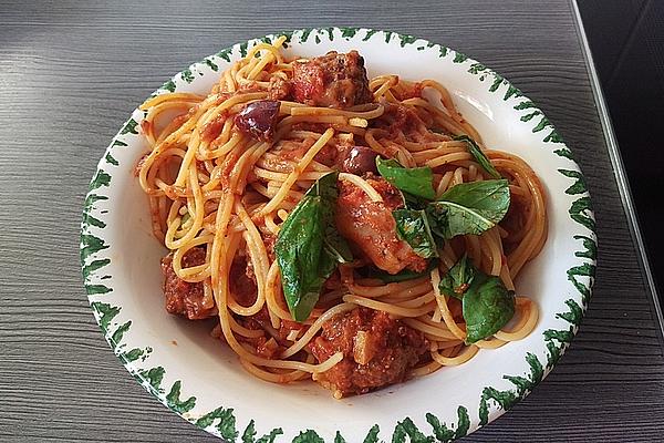 Spaghetti Alla Mafia Di Sicilia