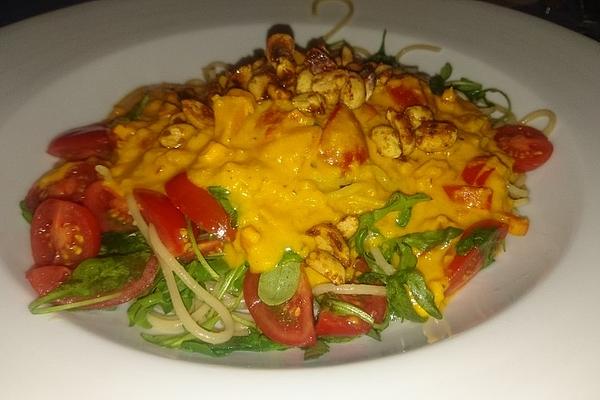 Spaghetti with Fine Pumpkin Sauce