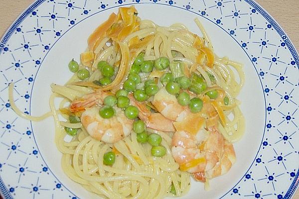 Spaghetti with Prawns