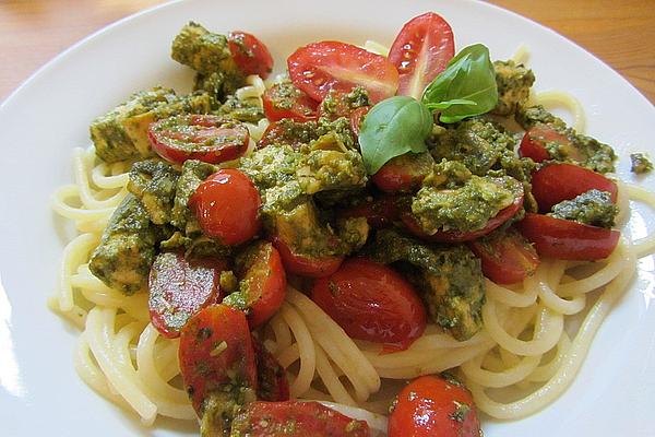Spaghetti with Salmon and Cherry Tomatoes