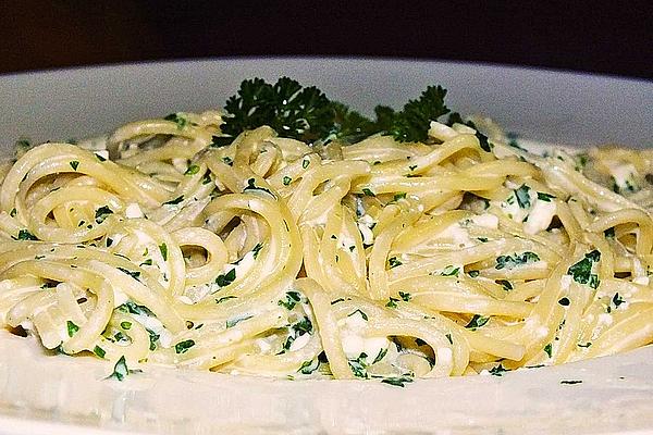 Spaghetti with Sheep Cheese