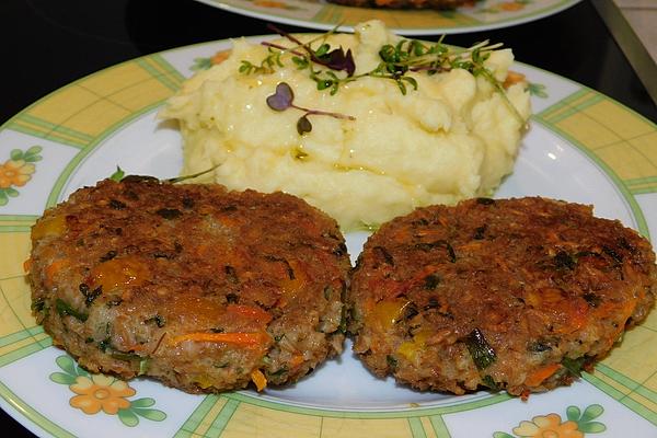 Spelled Patties with Vegetables