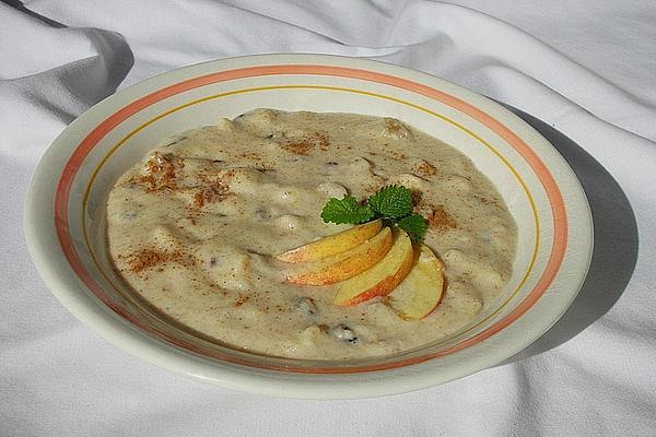 Spelled Semolina – Apple – Porridge