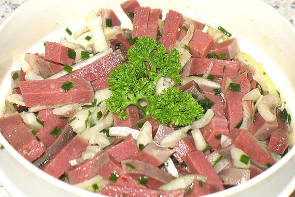 Spicy French-style Tongue Salad