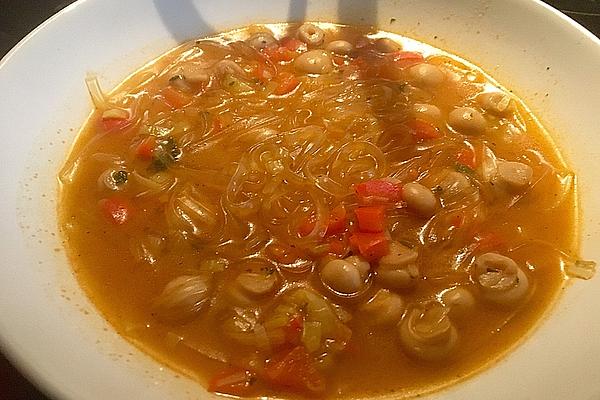 Spicy Glass Noodle Soup
