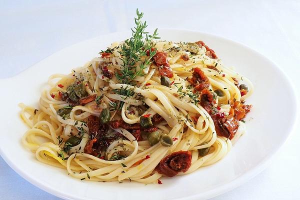 Spicy Lemon – Caper Spaghetti