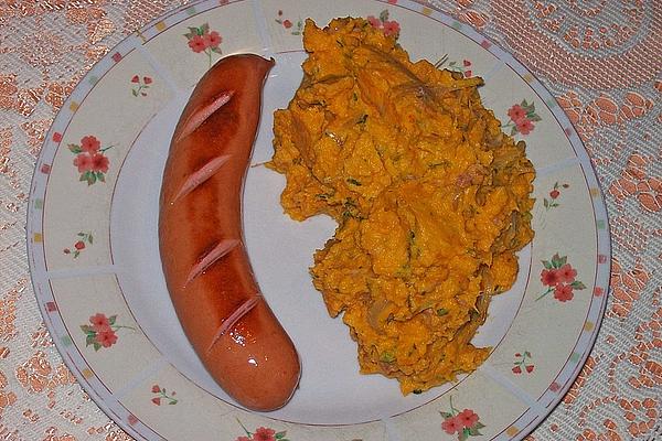 Spicy Mashed Sweet Potatoes