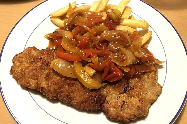 Spicy, Savory Schnitzel