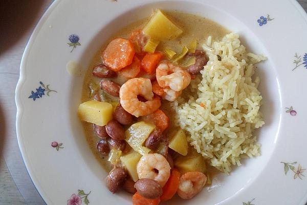 Spicy Shrimp Pan