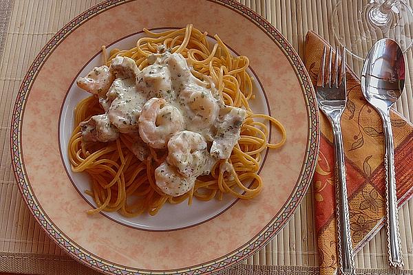 Spicy Tilapia – Prawns – Spaghetti