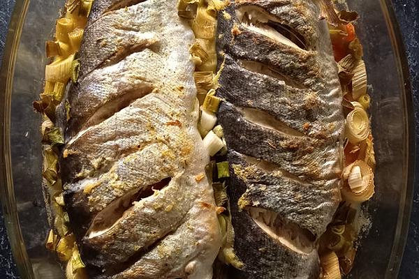 Spicy Trout from Oven