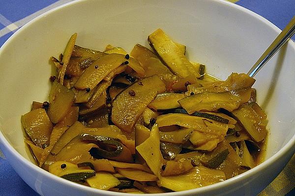Spicy Zucchini with Szechuan Pepper