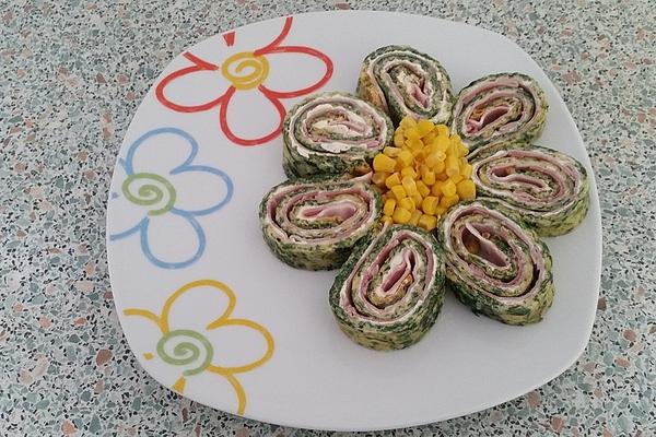 Spinach Ham Roll