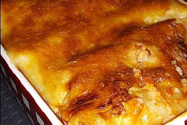 Spinach – Minced Meat – Cannelloni