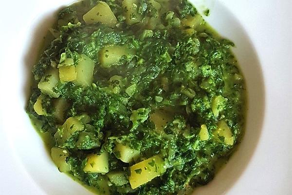 Spinach Potatoes