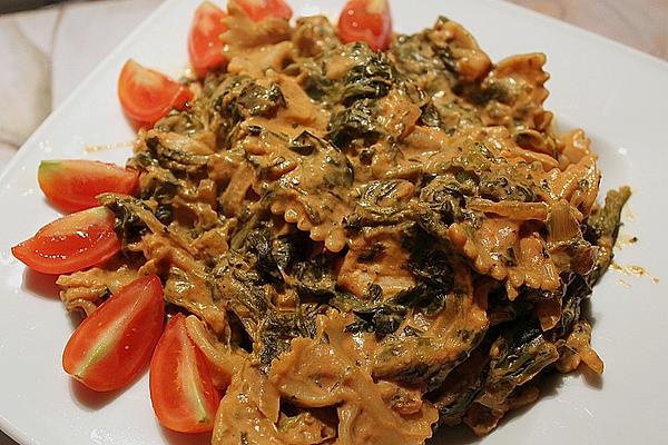 Spinach – Tomato – Pasta Bake