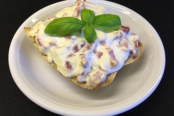 Spread with Ham (gratinated)