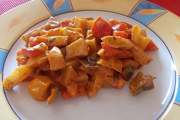 Stir-fried Vegetables with Chicken Breast Fillet