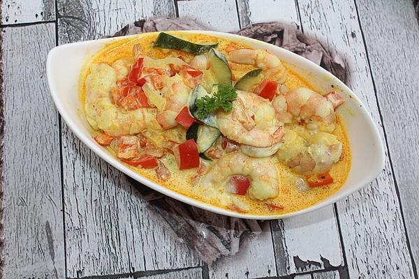 Stir-fry Vegetables with Shrimps
