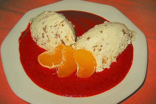 Stracciatella Yoghurt Mousse