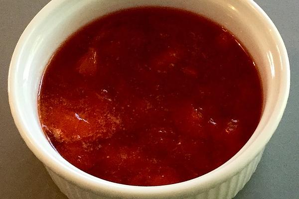 Strawberry and Orange Jam with Campari
