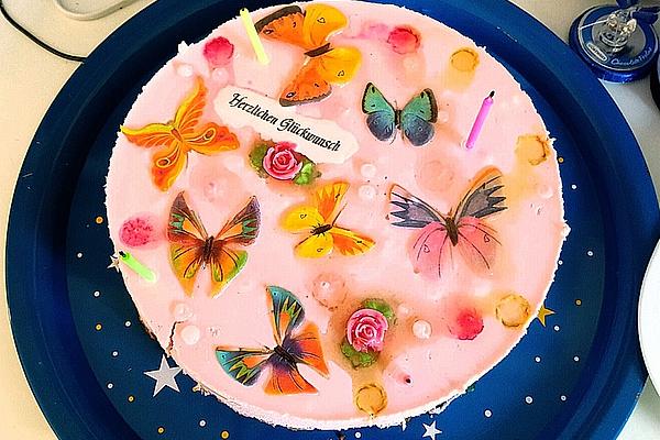 Strawberry Curd Cake