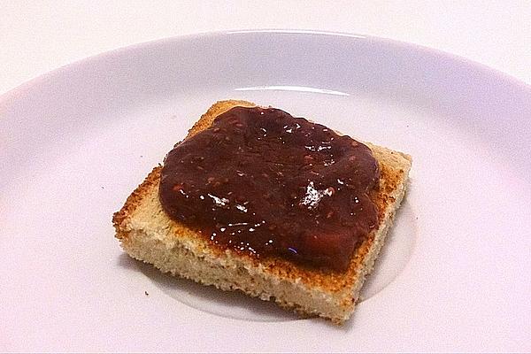 Strawberry Jam with Banana and Chia Seeds