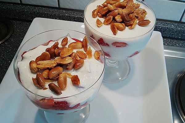 Strawberry Quark Dessert