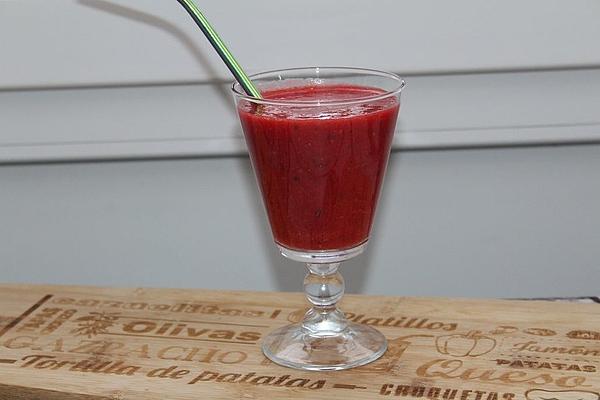 Strawberry – Raspberry Frozen Smoothie