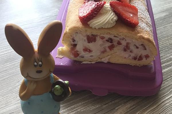 Strawberry Roulade