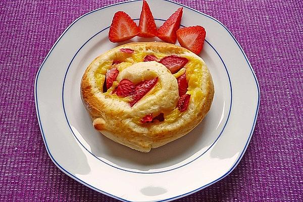 Strawberry-vanilla Snails