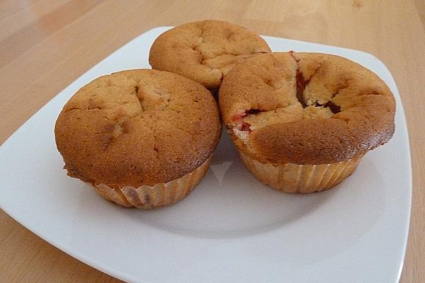 Strawberry Yogurt Muffins